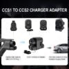 CCS1 to CCS2 DC&AC Adapter | 1000VDC/240VAC 200A/63A - Image 3