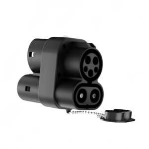 CCS1 to CCS2 Adapter for connecting CCS1 charger to Type 2 European electric vehicle