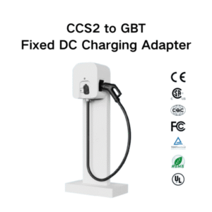 Fixed DC Charging Adapter with galvanized steel casing for industrial EV charging stations